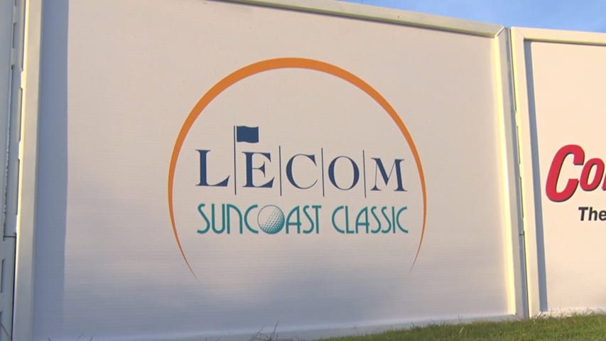 McNealy, Griffin share 36-hole lead at LECOM Suncoast Classic