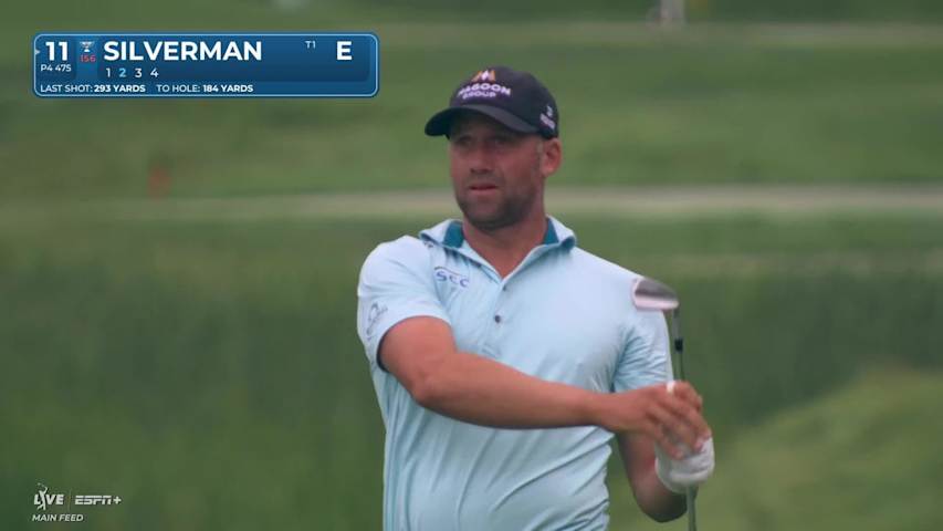 Ben Silverman makes birdie on No. 11 at 3M Open