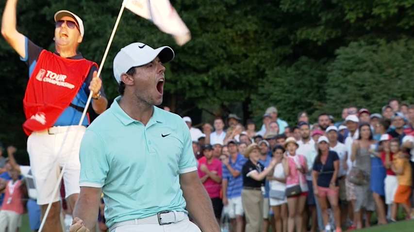 Rory McIlroy's birdie wins the TOUR Championship