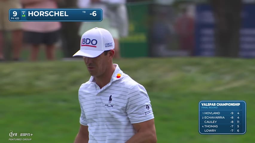 Billy Horschel darts second shot and makes birdie at Valspar