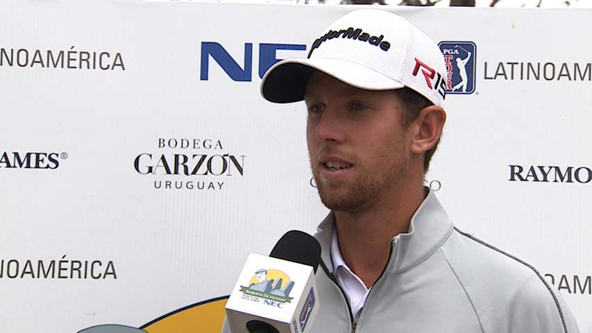 Steven Fox comments after Round 2 of the Roberto de Vicenzo Punta del Este Open