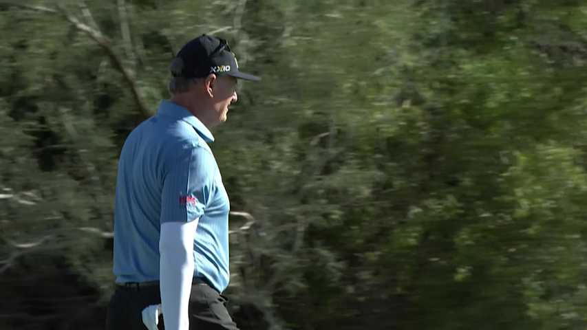 Ernie Els makes birdie on No. 16 at Cologuard