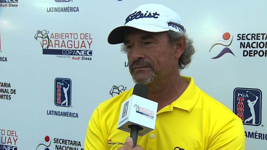 Entrevista con Carlos Franco tras Ronda 2 del Abierto del Paraguay Copa NEC