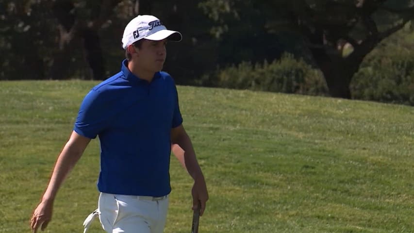 Felipe Velazquez leads early at Dev Series Final
