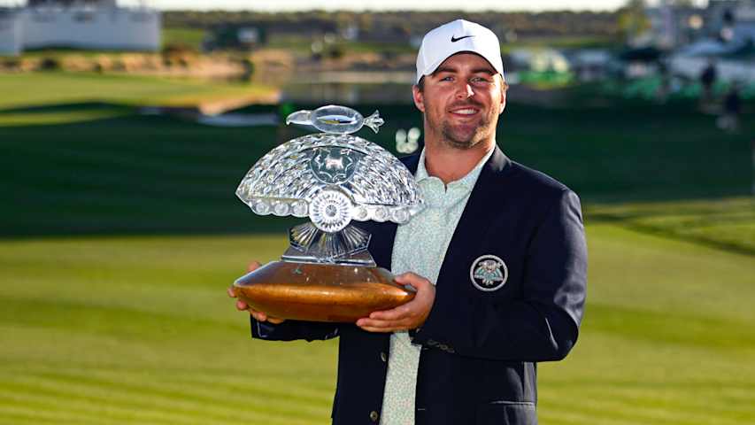 Chris Gotterup mic'd up after winning WM Phoenix Open