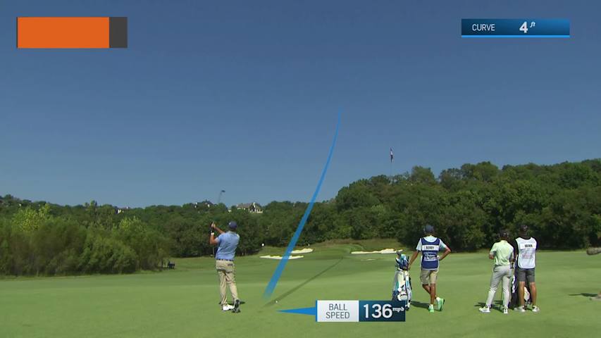 Brandon Berry makes eagle putt, gets to two under at Compliance Solutions