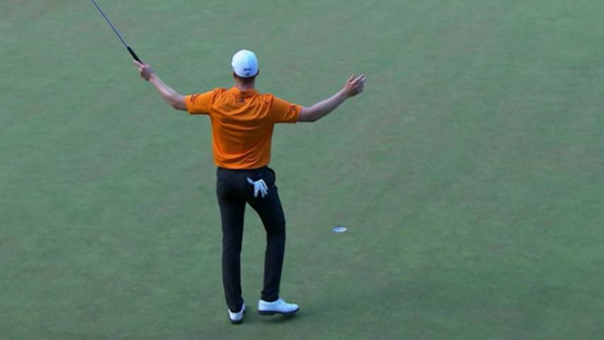 Daniel Berger's solid approach sets up birdie at Travelers