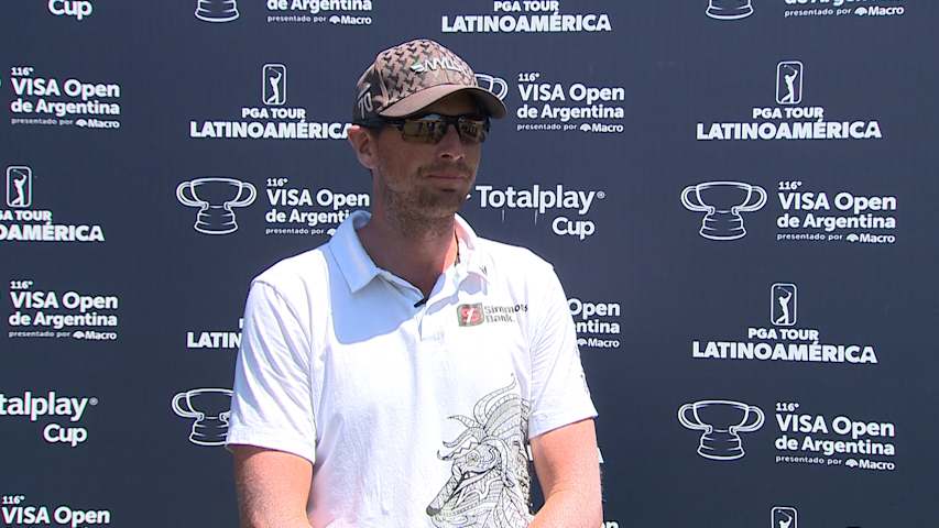Zack Fischer interview after Round 3 of the Visa Argentine Open