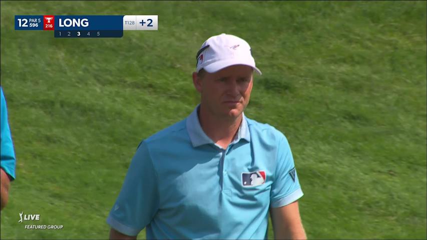 Adam Long gets up-and-down from just off the green at 3M Open