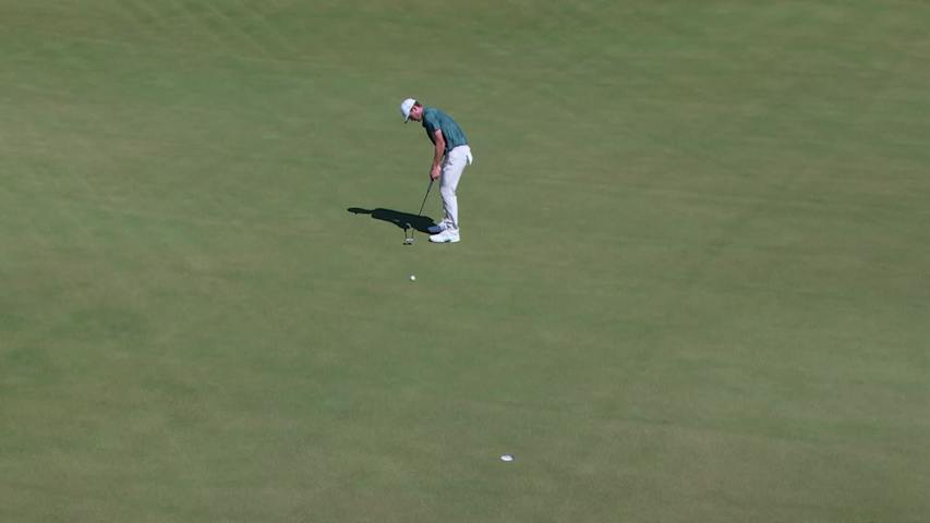 Nick Dunlap makes birdie on No. 11 at World Wide Technology