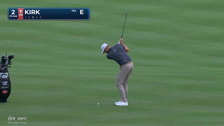 Chris Kirk holes 95-yard eagle approach from fairway at THE PLAYERS