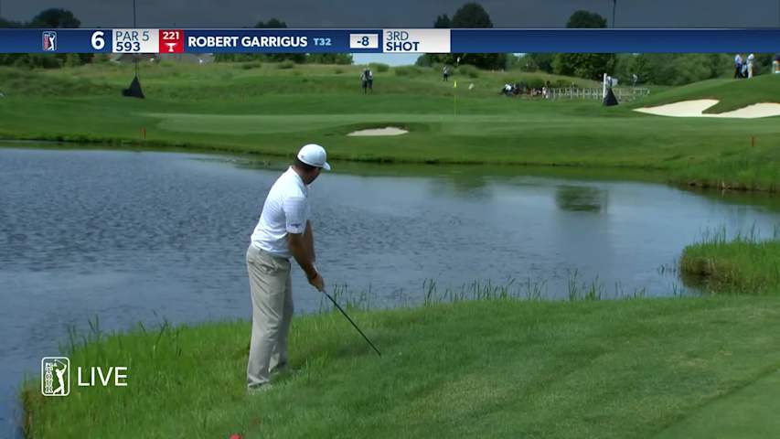 Robert Garrigus makes birdie on No. 6 in Round 4 at 3M Open