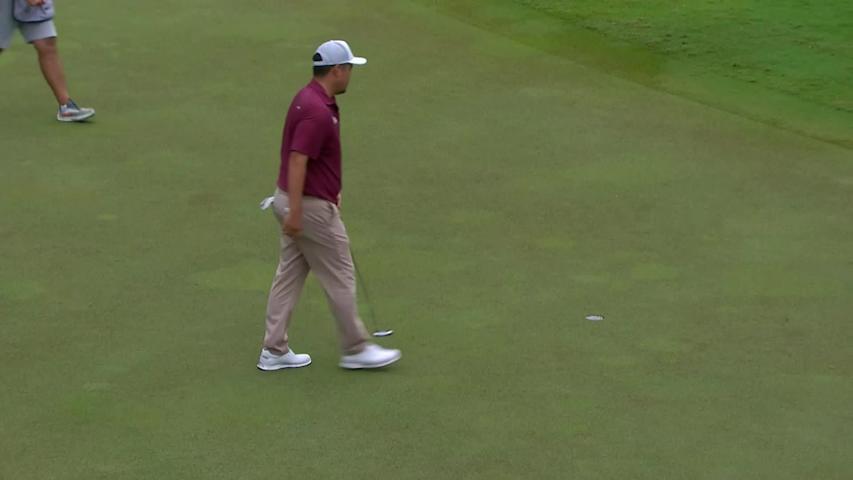 John Huh makes birdie on No. 11 at World Wide Technology
