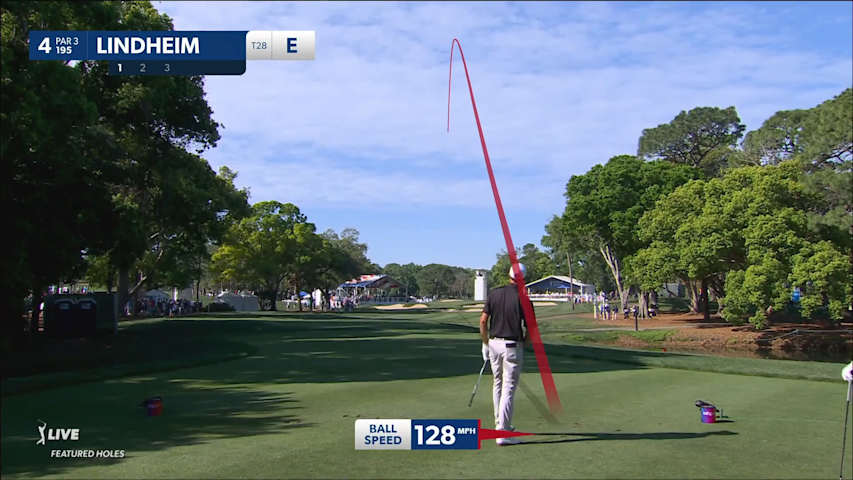 Nicholas Lindheim uses nice tee shot to set up birdie at Valspar