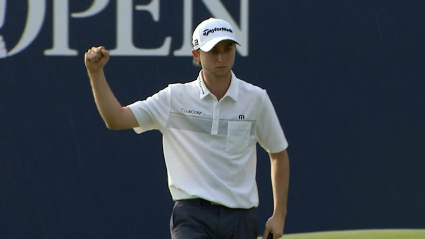 Austin Connelly ends Round 3 on a strong note at The Open