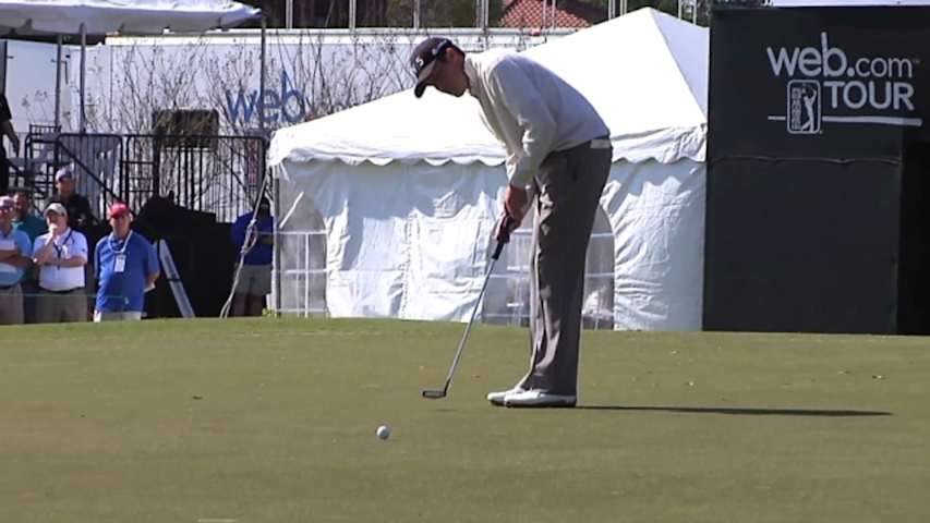 Kyle Reifers grabs the lead at Chitimacha