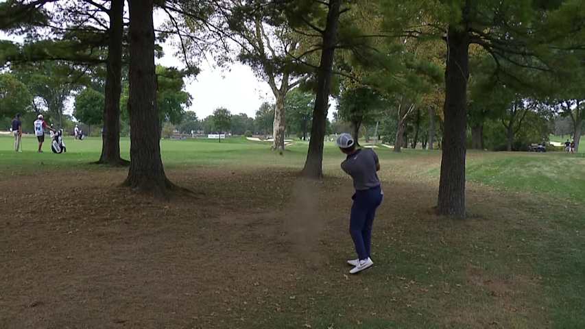 Trent Phillips makes birdie on No. 10 at Nationwide Children's