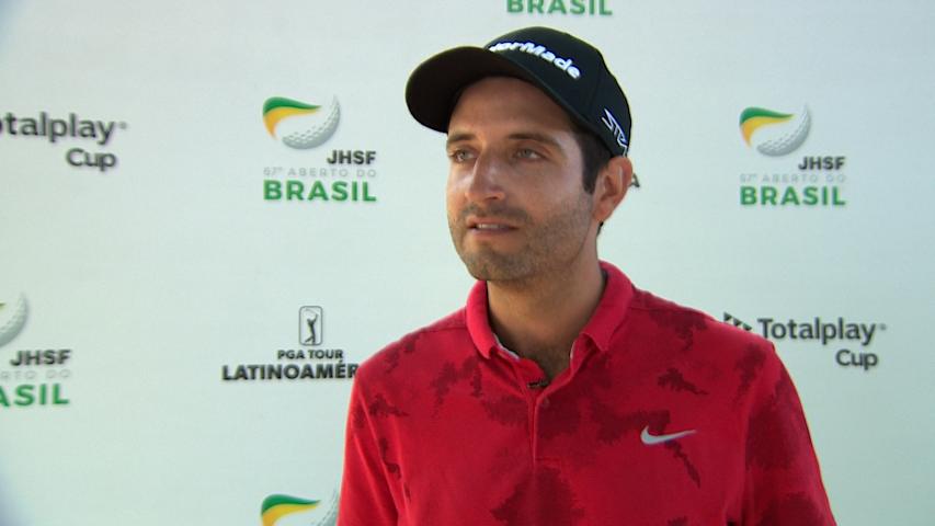 Entrevista con Jaime López Rivarola tras Ronda 1 del JHSF 67º Aberto do Brasil