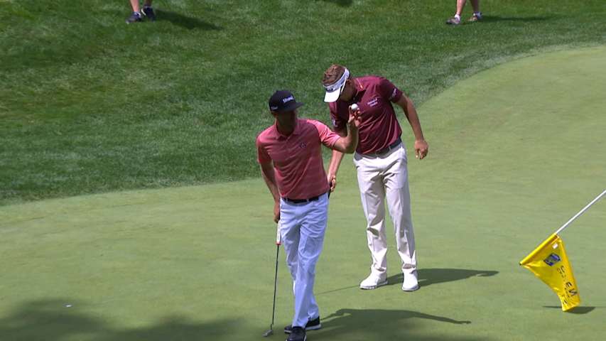 Graham DeLaet thrills his fans on No. 15 at RBC Canadian