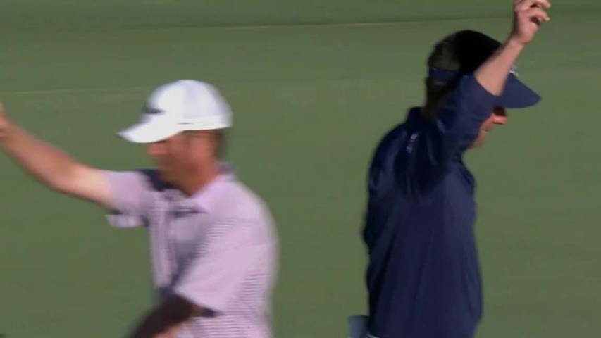 Chase Wright birdies No. 17 at The RSM Classic