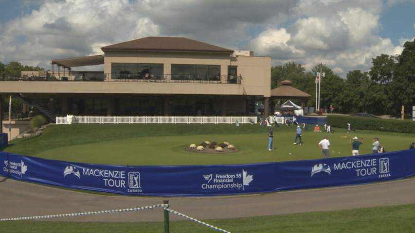 Garrick, Pereira share 36-hole lead at Freedom 55