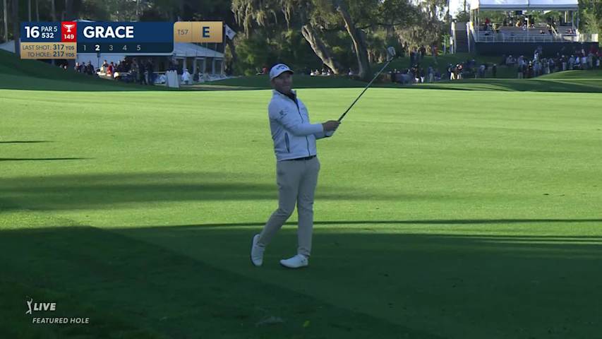 Branden Grace reaches in two to set up birdie at THE PLAYERS