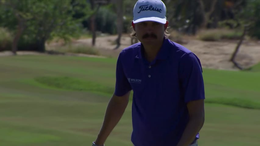 Carson Young makes birdie on No. 6 at World Wide Technology