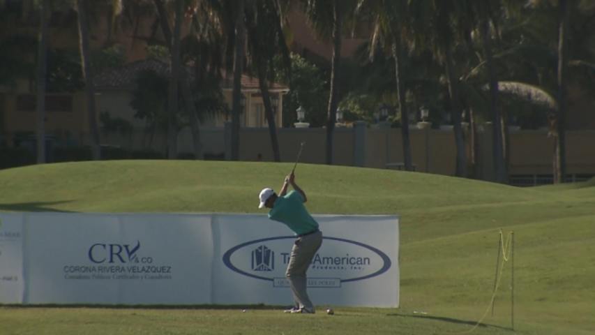 Brock Mackenzie takes the early lead at Transamerican Power Products