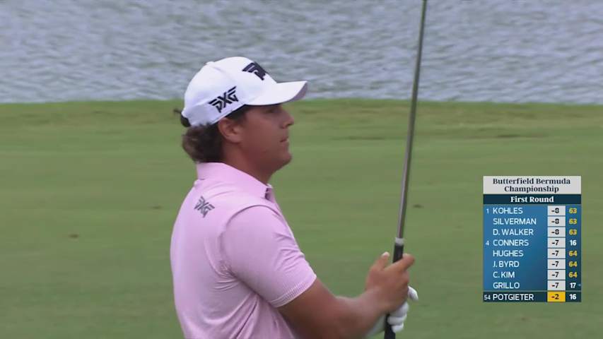 Aldrich Potgieter reaches par-5 No. 17 in two, makes birdie at Butterfield Bermuda