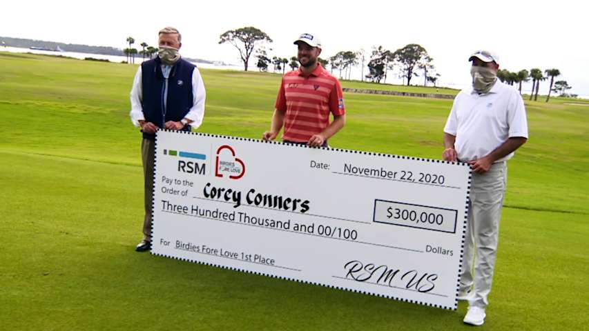 Corey Conners creates foundation on behalf of RSM Birdies Fore Love
