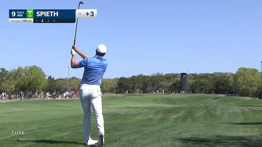 Keegan Bradley sinks birdie at Valero