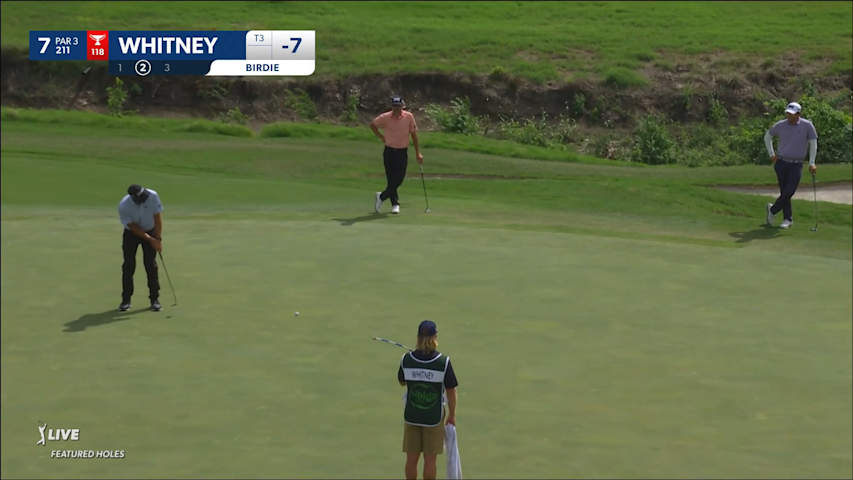 Tom Whitney jars 24-foot birdie putt at CJ CUP Byron Nelson
