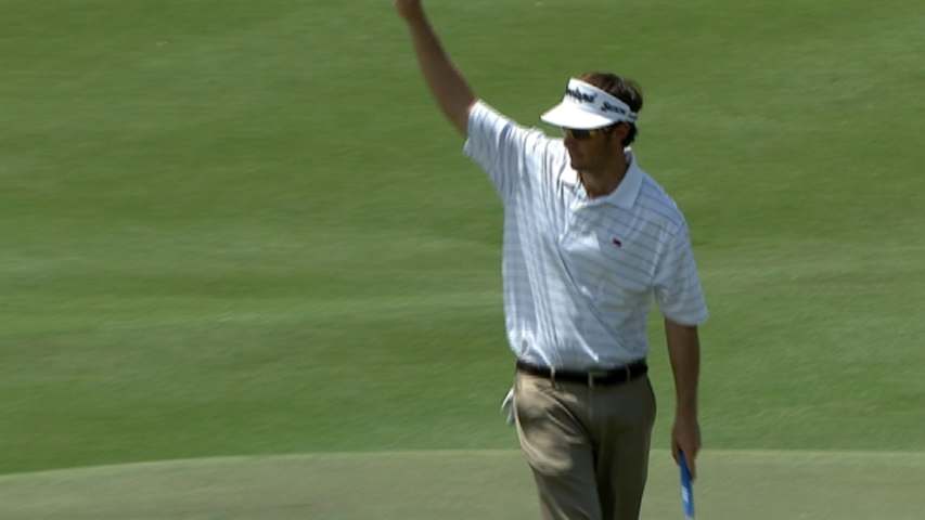 Looper birdies No. 9 in Round 3 of Zurich Classic