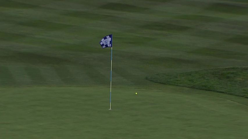 Fred Couples makes birdie on No. 15 at PURE Insurance Championship