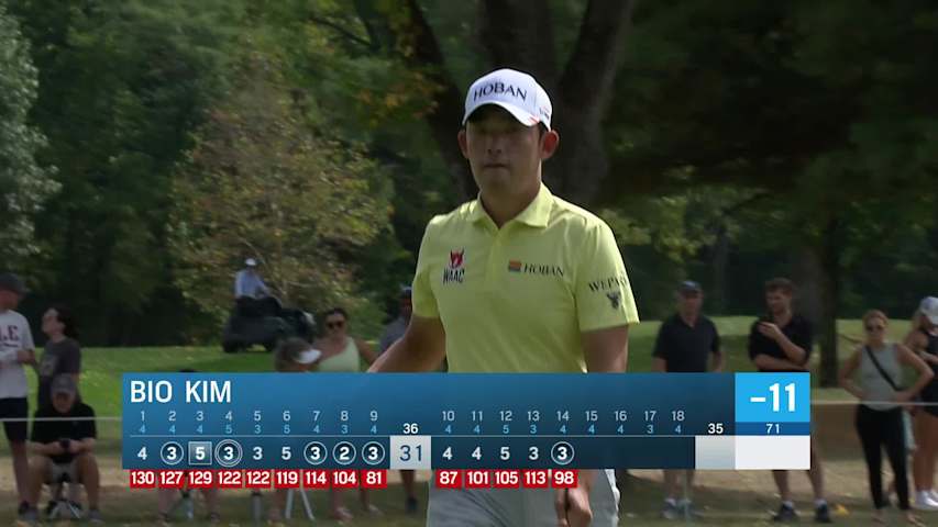 Bio Kim makes birdie on No. 14 at Nationwide Children's