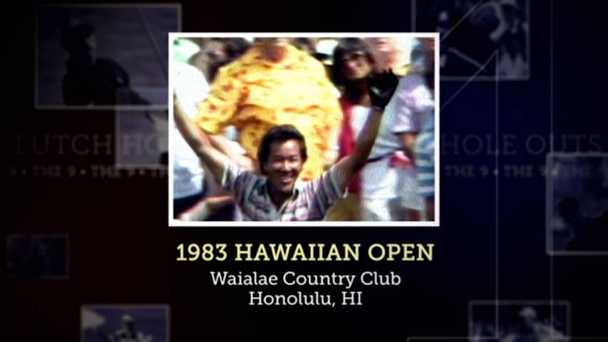 Isao Aoki at the 1983 Hawaiian Open