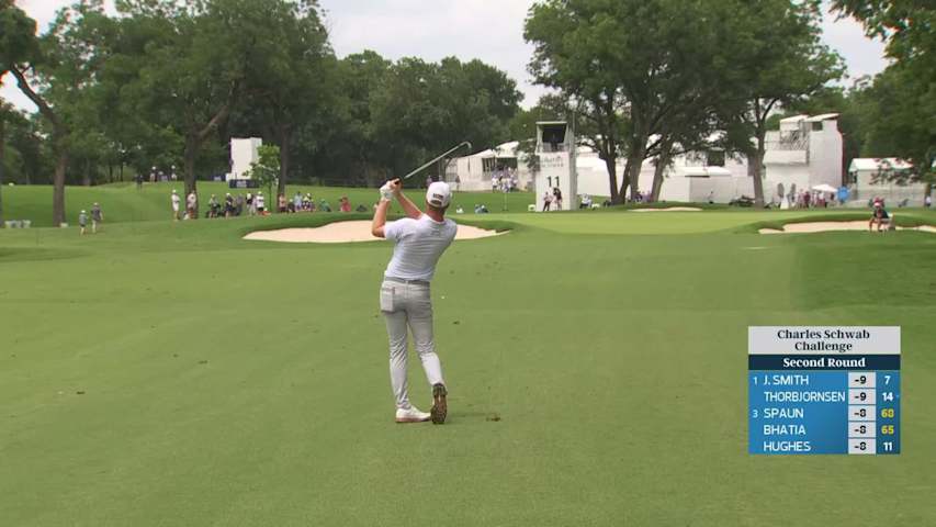 Ryan Gerard's 148-yard approach sets up birdie on No. 11 at Charles Schwab