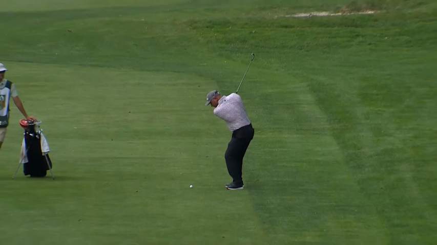 David Bransdon's tight approach leads to birdie at DICK'S Open