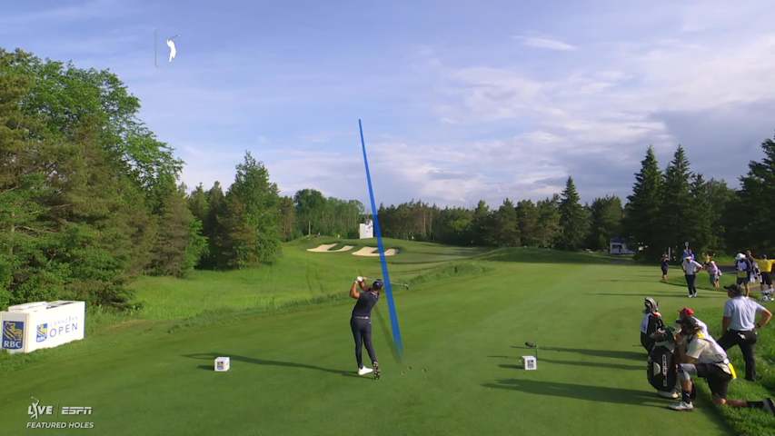 Danny Willett sinks 23-foot birdie putt on No. 4 at RBC Canadian