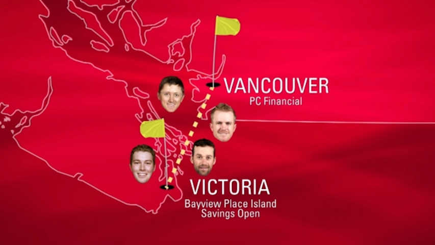 The Foursome makes their way to Victoria, British Columbia