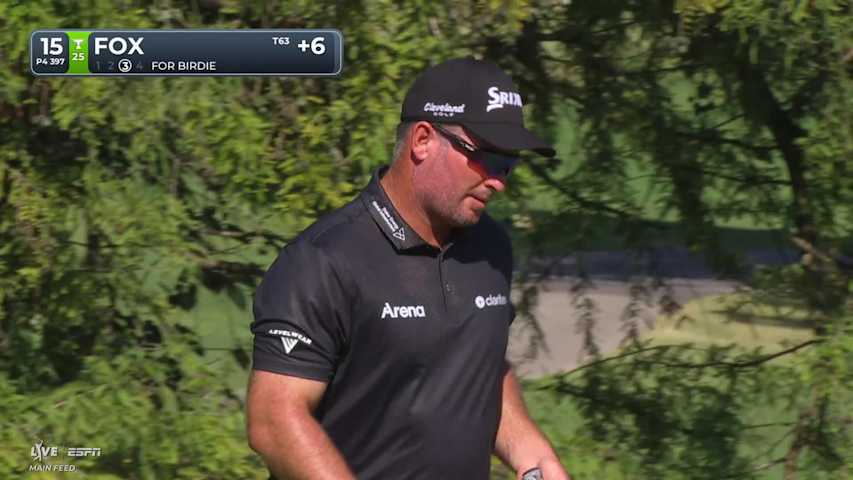 Ryan Fox's 117-yard approach sets up birdie on No. 15 at FedEx St. Jude