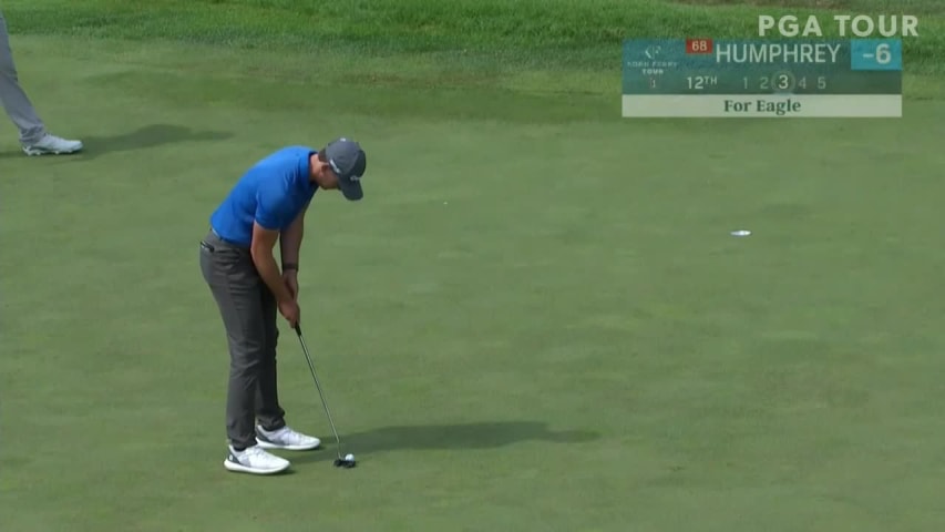 Theo Humphrey makes eagle on No. 12 in Round 3 at Nationwide Children's