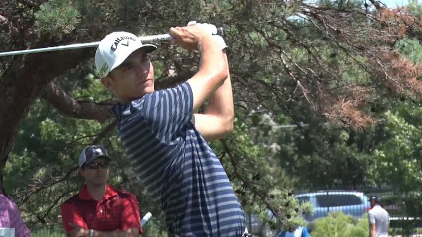 Aaron Wise holds clubhouse lead at Air Capital
