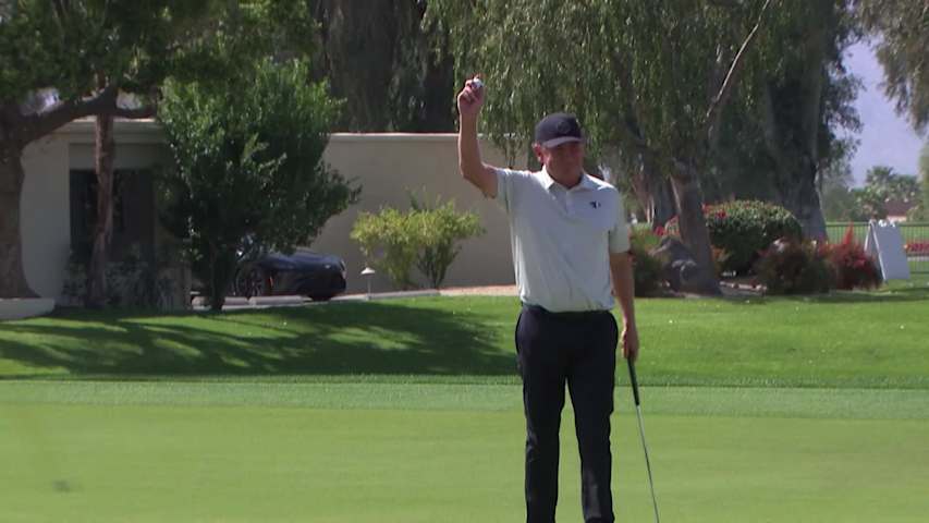 Steven Allan closes out with par to seal one-shot victory at Galleri Classic