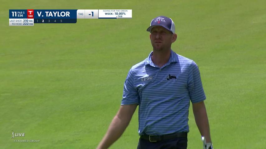 Vaughn Taylor makes birdie on No. 11 at RBC Canadian