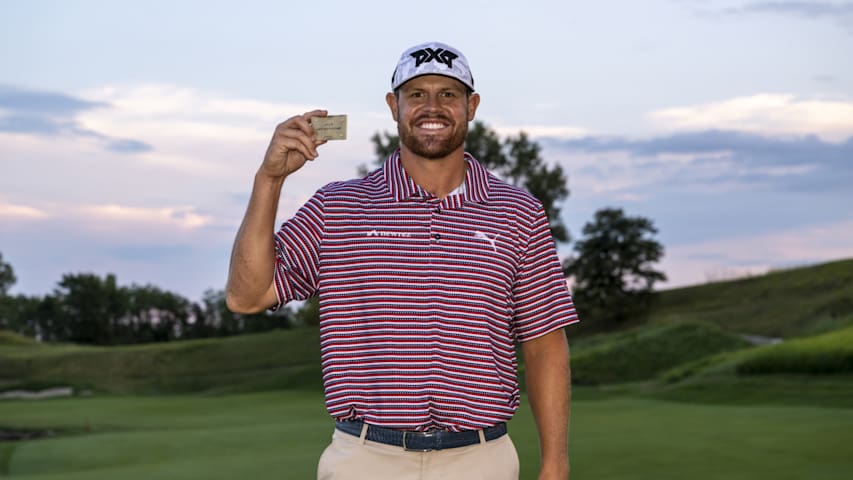 Air Force Captain Kyle Westmoreland earns first PGA TOUR card