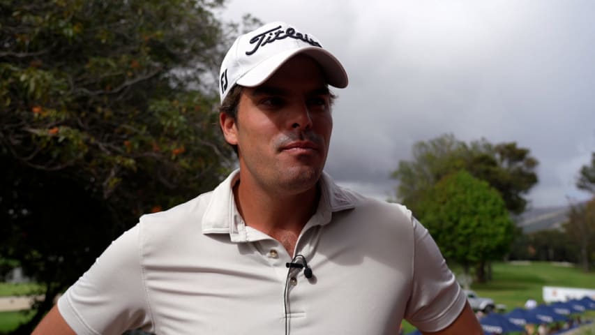 Ricardo Celia's interview after Round 2 of the Astara Golf Championship