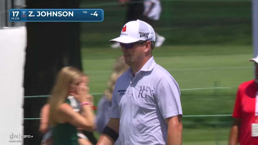 Zach Johnson reaches in two to set up birdie at Rocket Classic