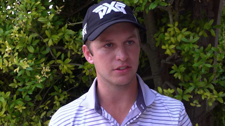 Grant Hirschman interview after Round 1 of Price Cutter Charity Championship