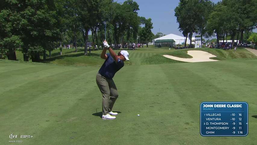 Aldrich Potgieter makes birdie on No. 6 at John Deere